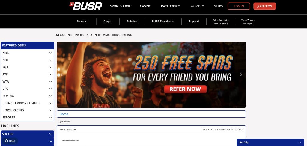BUSR Online Sportsbook